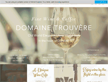 Tablet Screenshot of domainetrouvere.com